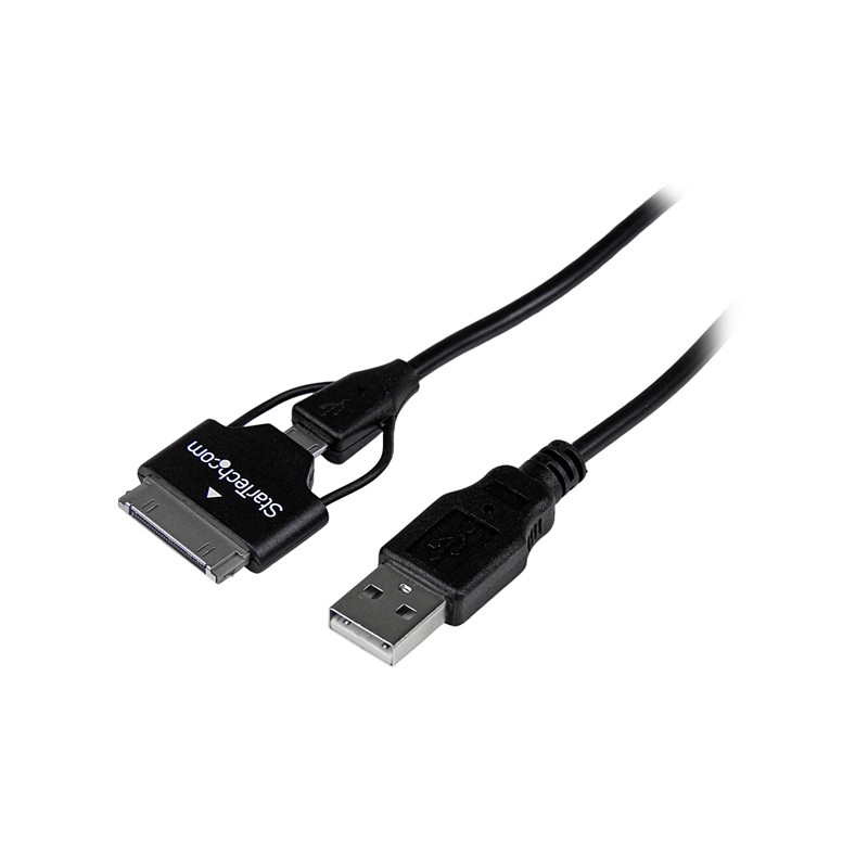 Cable USB 2.0, USB A Macho - Micro USB B Macho, 65cm, Negro StarTech.com