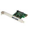 TARJETA PCI EXPRESS 2 PUERTOS USB 3.0 UASP ALIMENTACION SATA