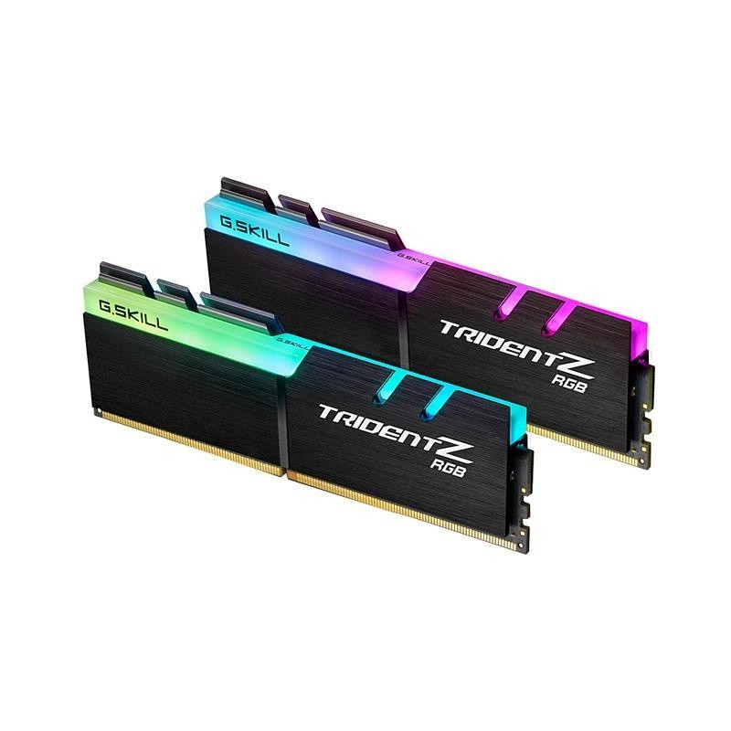 Kit Memoria RAM G.Skill Trident Z RGB DDR4, 3600MHz, 16GB (2 x 8GB), Non-ECC, CL18, XMP