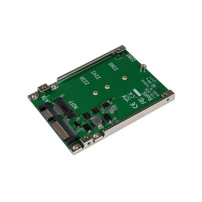 Adaptador Convertidor SSD M.2 NGFF a SATA de 2.5", 6 Gbit/s, para Disco Duro StarTech.com