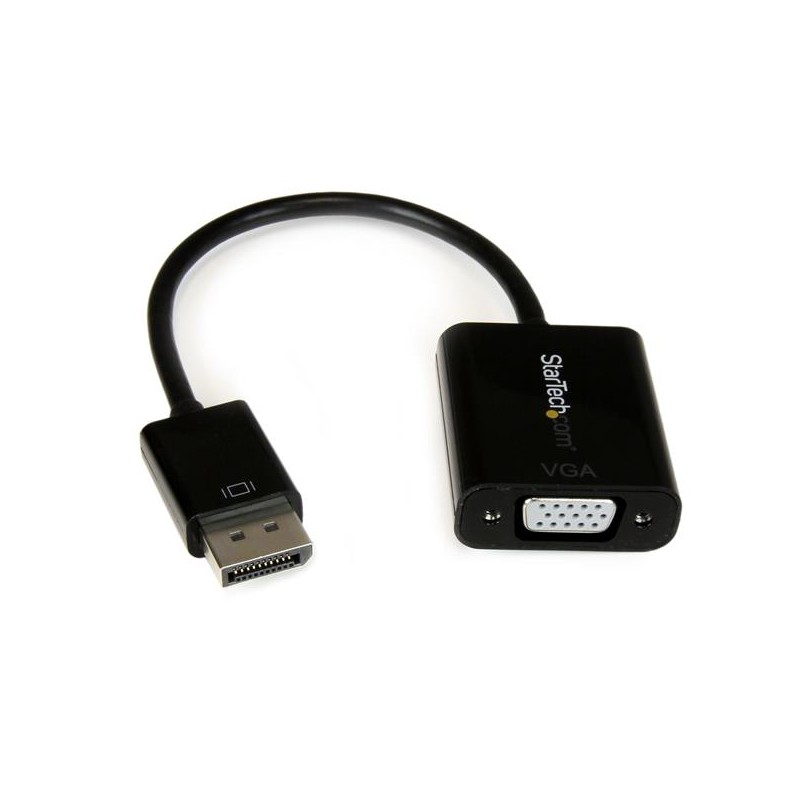 Adaptador Convertidor DisplayPort Macho - VGA Hembra, 10cm, Negro Startech.com