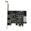 Tarjeta PCI Express con Fuente Molex, 2 Puertos USB 3.0 StarTech.com