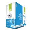 Bobina de Cable Ghia Cat5e UTP 4 Pares, 305m, Blanco