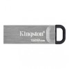 Memoria USB Kingston DataTraveler, 128GB, USB 3.2, Plata