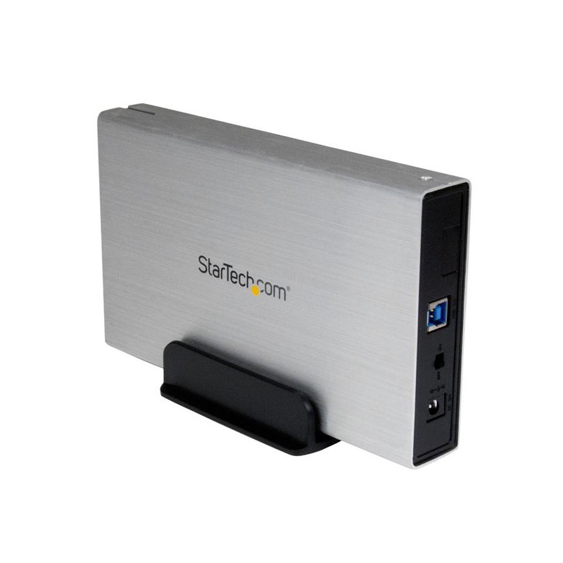 Caja Carcasa de Disco Duro 3.5", SATA III, USB 3.0, Plata Startech.com