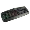 Teclado Gamer Ocelot Gaming OGEK03 RGB, Alámbrico, Negro (Español)