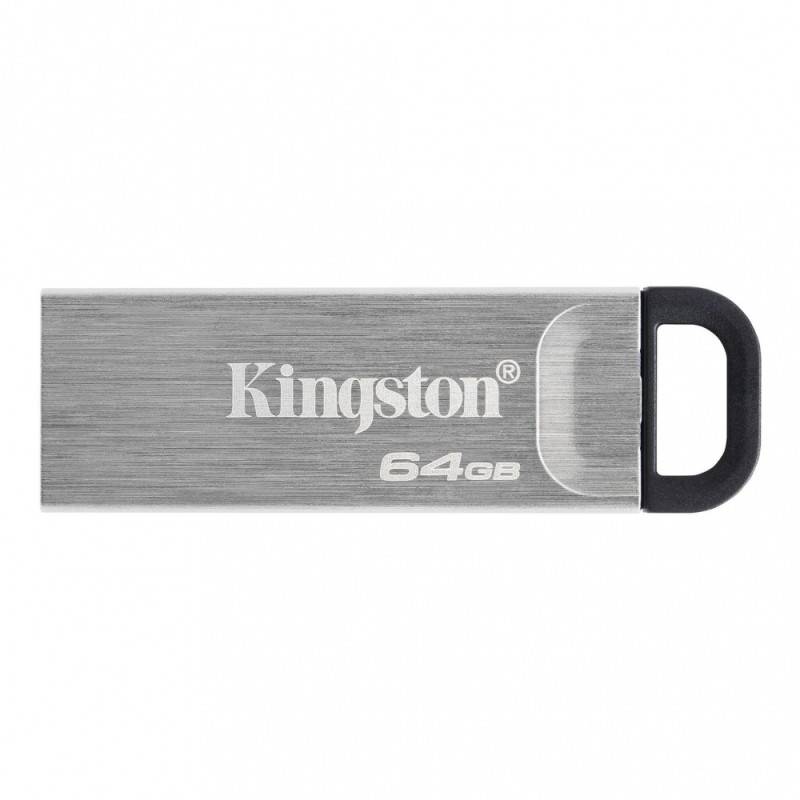 Memoria Usb Datatraveler Kyson, 64Gb, Usb 3.2, Lectura 200Mb/S, Plata Kingston KINGSTON