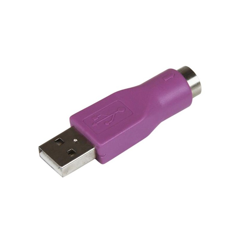 Adaptador de Teclado PS/2 Hembra - USB Macho, Morado Startech.com