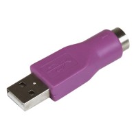 Adaptador de Teclado PS/2 Hembra - USB Macho, Morado Startech.com
