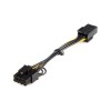 Cable de Poder PCI Express 6-pin - 8-pin, 15cm Startech.com