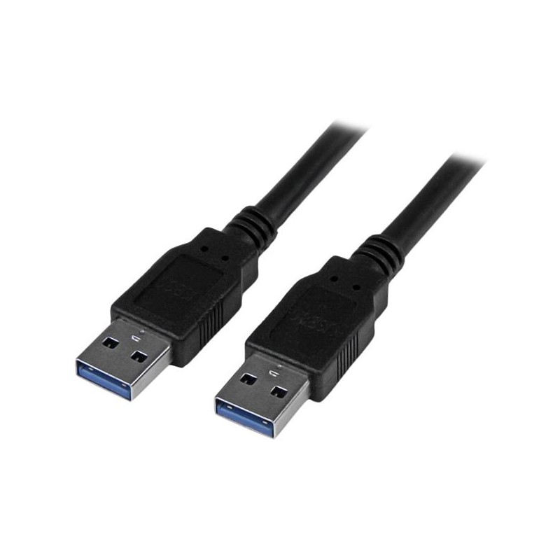 Cable USB 3.0 SuperSpeed A Macho - A Macho, 1.8 Metros, Negro StarTech.com