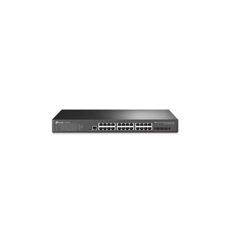 Switch TP-LINK JetStream TL-SG3428X, 24 Puertos, Gigabit, 4 SFP+, Gestionado Switch TP-LINK JetStream TL-SG3428X, 24 Puertos, Gigabit, 4 SFP+, Gestionado