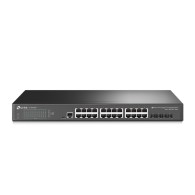 Switch Gigabit Ethernet Jetstream, 24 Puertos 10/100/1000Mbps + 4 Puertos Sfp+, 128 Gbit/S, 16.000 Entradas - Administra TP-LINK TP-LINK