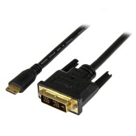 Adaptador Cable Conversor Mini HDMI - DVI-D para Tablet y Cámara, 2 Metros StarTech.com