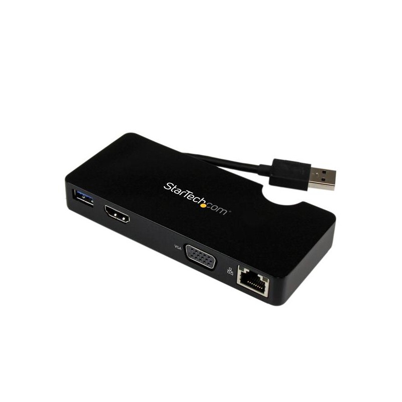 Docking Station USB 3.0 con HDMI o VGA, Ethernet Gigabit y USB StarTech.com