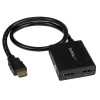 Divisor de Video HDMI de 2 Puertos, Splitter HDMI 4k 30Hz de 2x1 Alimentado por USB StarTech.com