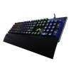 Teclado Gaming Yeyian FLARE SERIE 2000, USB, QWERTY, Español, Negro, Multicolor