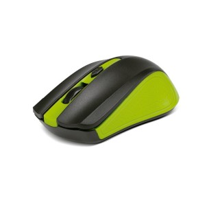 Mouse Xtech Óptico Galos, RF Inalámbrico, 1600DPI, Negro/Verde