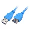 Cable Xtech USB A Macho - USB A Hembra, 1.8 Metros, Azul