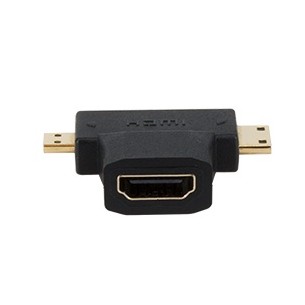Adaptador Xtech Micro/Mini HDMI Macho - HDMI Hembra, Negro