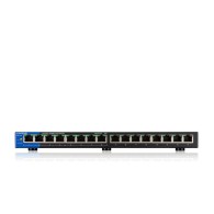 Switch Linksys Gigabit Ethernet LGS116P, 16 Puertos 10/100/1000 Mbps, 8000 Entradas - No Administrable