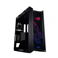 Gabinete ASUS ROG Strix Helios con Ventana RGB, Midi-Tower, ATX/EATX/Micro-ATX/Mini-ATX, USB 3.1, sin Fuente, Negro