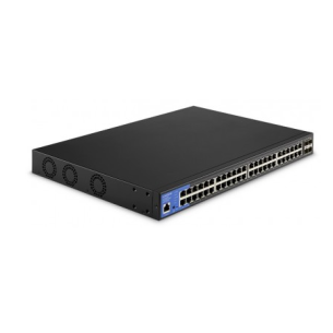 Switch Gigabit Ethernet Lgs352Mpc, 48 Puertos Poe+ 10/100/1000Mbps + 4 Puertos 10G Sfp+, 176 Gbit/S, 32.000 Entradas - A LINKSYS