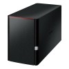 Buffalo LinkStation 220 NAS, 4TB (2 x 2TB), max. 8TB, Marvell Armada 370 0.8GHz, USB 2.0, Negro ― Incluye Discos