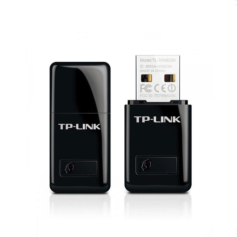 TP-Link Mini Adaptador de Red USB TL-WN823N, Inalámbrico, 2.4 - 2.4835 GHz