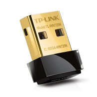 Adaptador de Red USB TL-WN725N, Inalámbrico, 2.4 - 2.4835GHz TP-Link