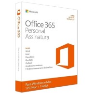 Microsoft 365 Personal, 32/64-bit, 1 Usuario, 5 Dispositivos, Plurilingüe, Windows/Mac/Android/iOS MICROSOFT