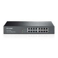 Switch TP-Link Fast Ethernet TL-SF1016DS, 10/100Mbps, 3.2Gbit/s, 16 Puertos, 8000 Entradas – No Administrable