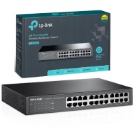 Switch TP-Link Gigabit Ethernet TL-SG1024D, 24 Puertos 10/100/1000Mbps, 48 Gbit/s, 8000 Entradas – No Administrable