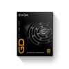 Fuente de Poder 600W EVGA 600 GD, 80 Plus Gold, 24 pines ATX, 120mm