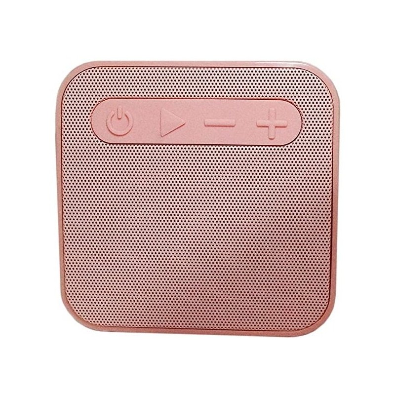 Bocina Highlink Color Speaker, Inalámbrico, Bluetooth, Radio FM, Rosa