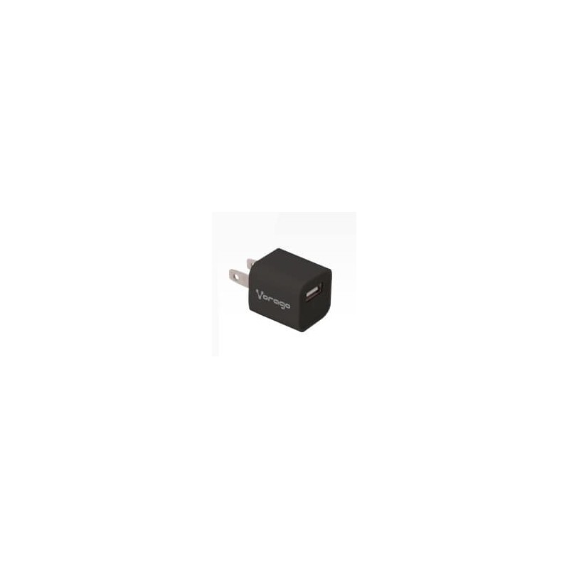 Cargador para Pared Vorago AU-105, 5V, 1x USB 2.0, Negro