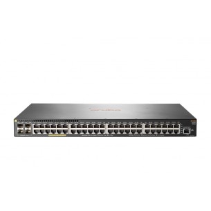Switch Aruba Gigabit Ethernet 2930F 48G Poe+ 4Sfp+, 48 Puertos Poe+ 10/100/1000Mbps + 4 Puertos Sfp+, 176 Gbit/S, 32.768 Entrada