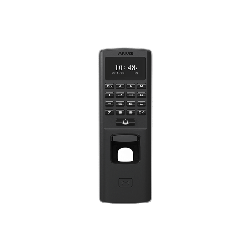 Control De Acceso Biométrico M7, 3.000 Huellas, 3,000 Tarjetas, Rs-485, Color Negro Anviz ANVIZ