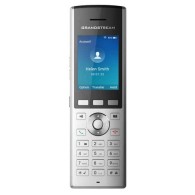 Teléfono IP Grandstream con Pantalla LCD 2.4" WP820, 2 Líneas, Altavoz, Negro/Plata