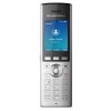 Teléfono IP Grandstream con Pantalla LCD 2.4" WP820, 2 Líneas, Altavoz, Negro/Plata