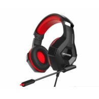 Audífonos Gamer Dragon XT Nextep, Alámbrico, 1.9 Metros, 3.5mm, Negro/Rojo