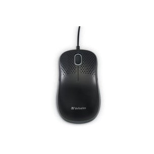 Mouse Verbatim Óptico 99790 - Alámbrico - USB - Negro