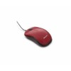 Mouse Verbatim Silent Corded, Alámbrico, USB, Rojo