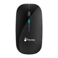 Mouse Gamer Nextep, Inalámbrico, Ambidiestro, RGB