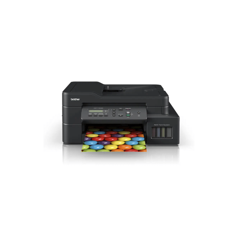 Impresora Color Multifunción Brother Inkbenefit Dcp-t720dw Color Negro