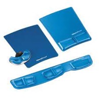 Mouse Pad Fellowes 9182201, 25.4 x 20 x 2.4 cm, Azul
