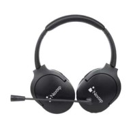 Diadema Nextep NE-424, Inalámbrico, Bluetooth, Micrófono, Color Negro