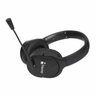 Diadema Nextep NE-424, Inalámbrico, Bluetooth, Micrófono, Color Negro