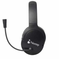 Diadema Nextep NE-424, Inalámbrico, Bluetooth, Micrófono, Color Negro