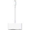 Apple Adaptador Lightning Macho - VGA Hembra, 7.5cm, Blanco, para iPod/iPhone/iPad